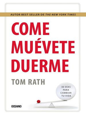 cover image of Come, muévete y duerme